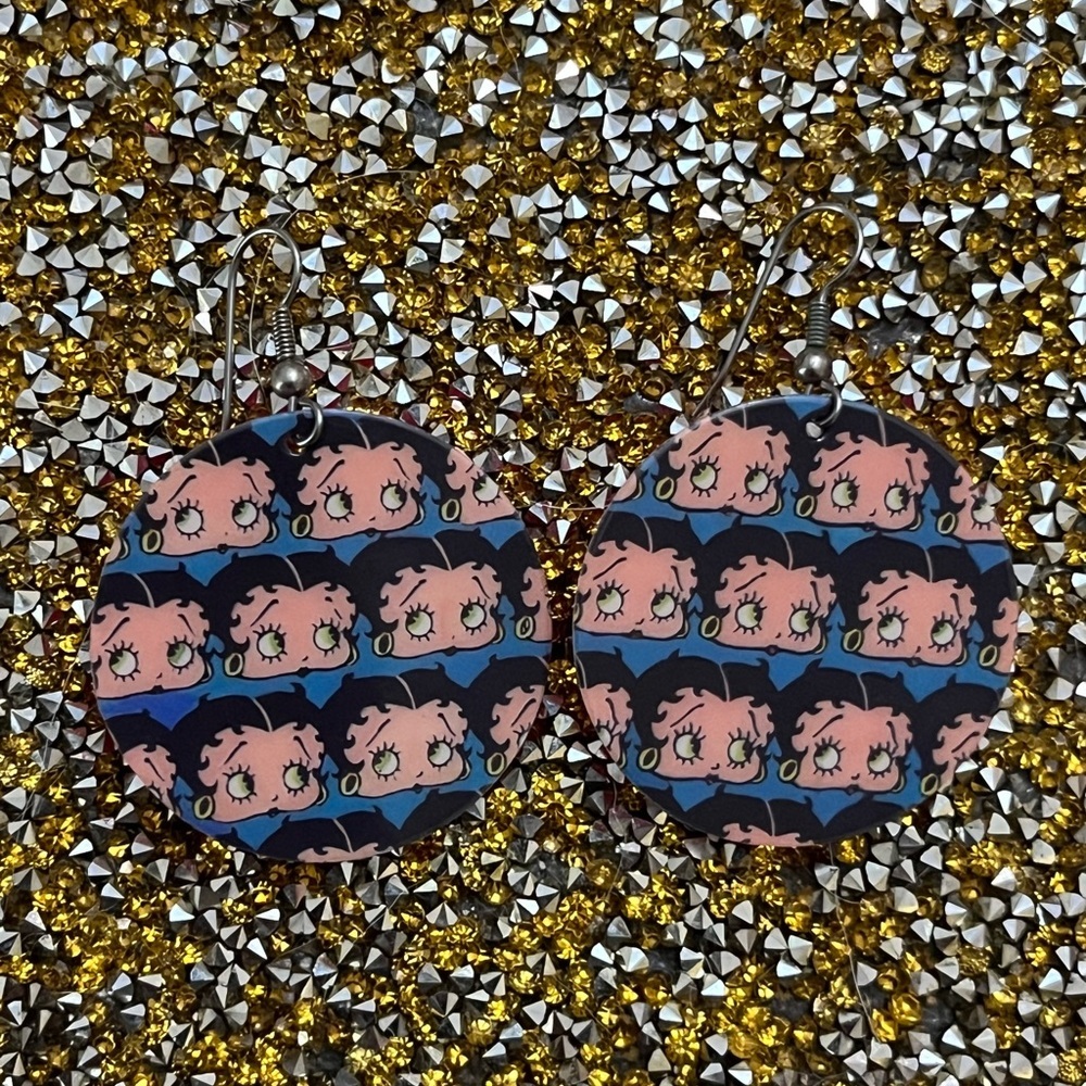 Vintage 1989 Betty Boop Earrings